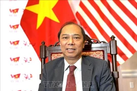 越南驻美国大使阮国勇。图自越通社