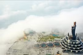 婆丁山的美景。图自越通社