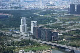 胡志明市一角。图自越通社