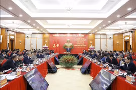 2025年指导委员会工作总结暨2026年重点任务和措施部署会议场景。图自越通社