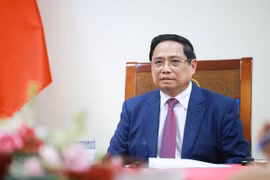 政府总理范明政与马来西亚总理安瓦尔·易卜拉欣通电话