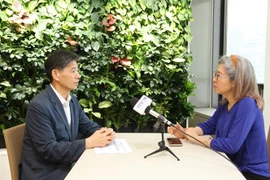 越通社驻首尔记者就此议题采访了韩越经济文化交流协会（KOVECA）会长权成泽（Kwon Sung Taek）。图自越通社