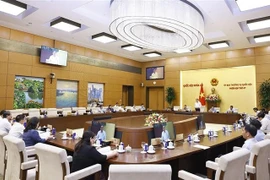 越南国会常务委员会第47次会议开幕。图自越通社