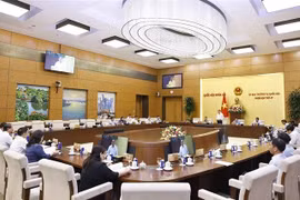 越南国会常务委员会第47次会议开幕。图自越通社
