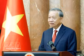 越共中央总书记、国家主席苏林。图自越通社