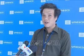 联合国教科文组织信息中心副总经理丁德煌。图自越通社