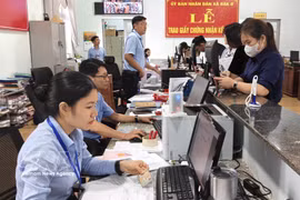 得于乡公共行政服务中心。图自越通社