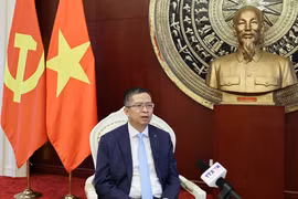 越南驻华大使范青平。图自越通社