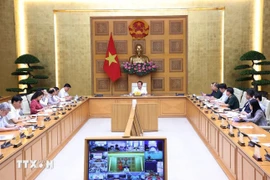 国家打击非法、不报告和不受管制(IUU)捕捞指导委员会第19次会议。图自越通社