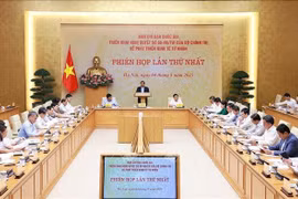 范明政主持召开国家民营经济发展指导委员会首次会议。图自越通社