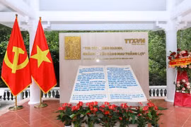 越南通讯社抗战遗址修复落成