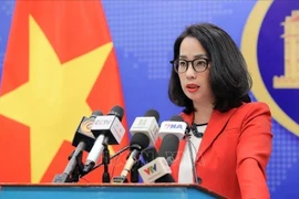 外交部发言人范秋姮。图自越通社