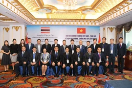 出席第十七届越泰禁毒合作双边会议代表合影。图自anninhthudo.vn