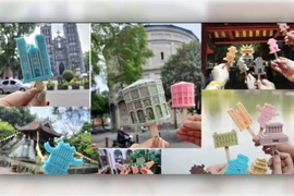一支雪糕“尝遍”河内名胜