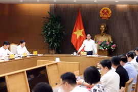政府副总理裴青山主持召开《联合国打击网络犯罪公约》开放签署仪式筹备工作会议。图自越通社