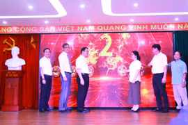 2025年“我爱河内——和平之城”国际儿童绘画比赛启动仪式。图自组委会
