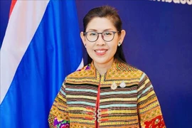 泰国驻越南大使乌拉瓦迪·斯里披隆玛。图自越通社