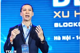 Auschain PTY LTD创始人兼首席执行官杜文龙。图自越通社