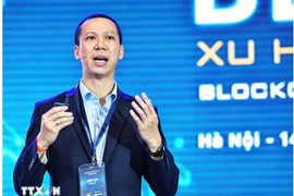 Auschain PTY LTD创始人兼首席执行官杜文龙。图自越通社