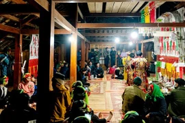 瑶族过僧礼：河江省瑶族神圣的成人仪式。图自越南之声