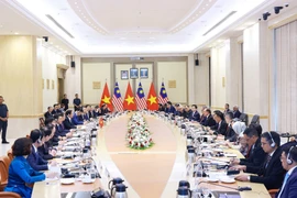 越马两国总理举行会谈 双方达成多项共识