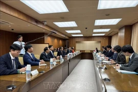9月4日下午，“越南–日本农业公私对话论坛”在日本东京举行。图自越通社