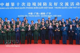 越中两国军民携手维护边境地区安全稳定