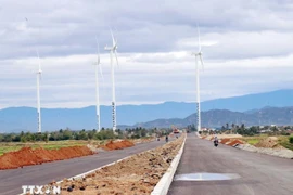 使用公共投资资金的连接北山乡和1A号国道的702号省道项目目前已逐步完工。图自越通社