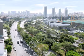 守德市。图自越通社
