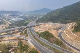岘港市加强交通基础设施建设。图自越通社