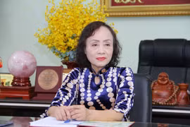 河南宁粮食股份公司总经理陈氏鸾。图自越通社
