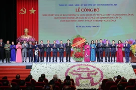 梁强主席：行政区划调整为首都河内开辟百年发展新空间
