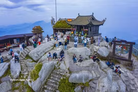 安子名胜古迹和历史遗迹区2012 年成为国家级特殊文化遗产， 2025 年被联合国教科文组织列入世界文化遗产名录。图自越通社