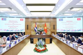 越古议会间合作委员会第二次会议在河内召开