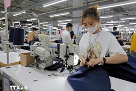 永福TAL纺织公司的生产厂。图自越通社