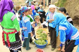 莱州省道山集市的多彩风貌