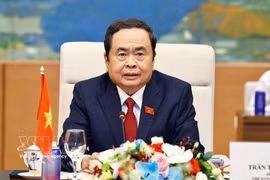 越南国会主席陈青敏。图自越通社