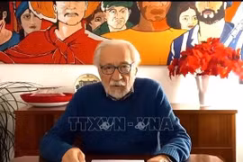 意大利—越南友好协会威内托大区分会主席雷纳托·达西。图自越通社