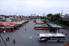 河内水潜车站。图自越通社