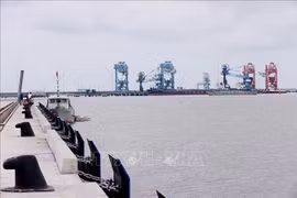 定安经济区港口。图自越通社
