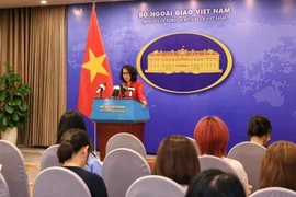越南外交部发言人范秋姮。图自越通社