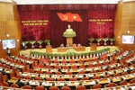 越南共产党第十二届中央委员会第十一次全体会议在河内隆重开幕
