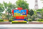 组图：河内市各地张灯结彩营造换届选举浓厚氛围