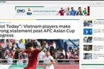 Fox Sports Asia对越南球员出色表现给予极高评价