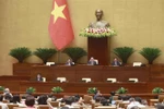 第十五届国会第六次会议：表决通过确认信任投票结果的决议