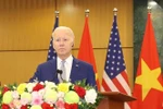 美国总统乔·拜登在与越共中央总书记阮富仲会谈后举行联合记者会上的讲话 （译本）
