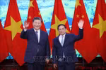 越南政府总理范明政会见中共中央总书记、国家主席习近平