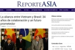 越南政府总理范明政访问巴西助推两国合作关系