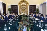 越南外交部长裴青山会见中国广西壮族自治区党委书记刘宁