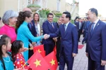 越南国家主席武文赏与越南侨胞和意大利友人会面